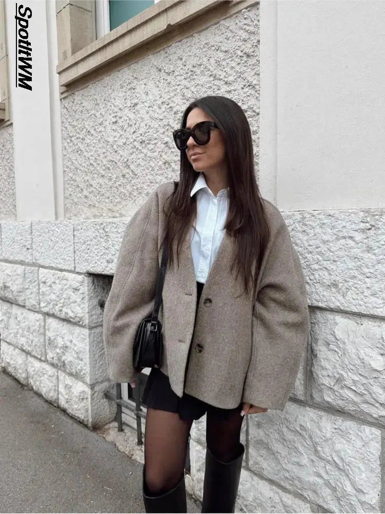 Oversized jacka | Vintage | Loose Fit | Höstjacka | Damjacka