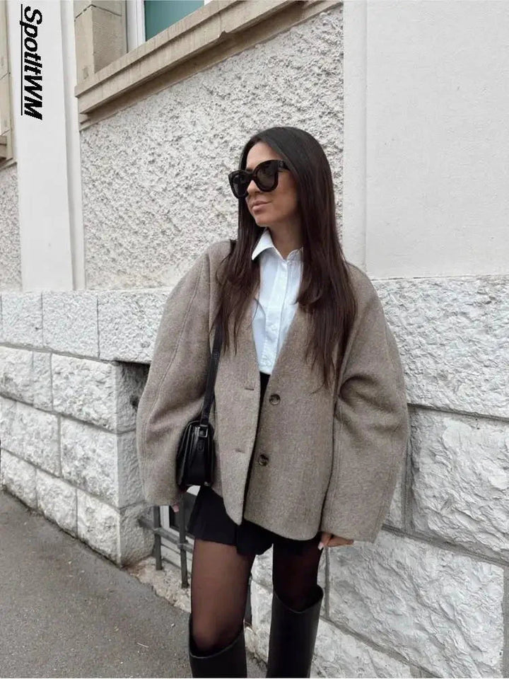 Oversized jacka | Vintage | Loose Fit | Höstjacka | Damjacka