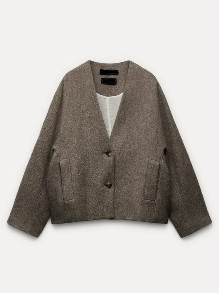 Oversized jacka | Vintage | Loose Fit | Höstjacka | Damjacka