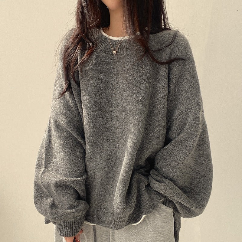Oversized tröja | Mysig | Ull | Pullovertröja | Vinterkläder för kvinnor