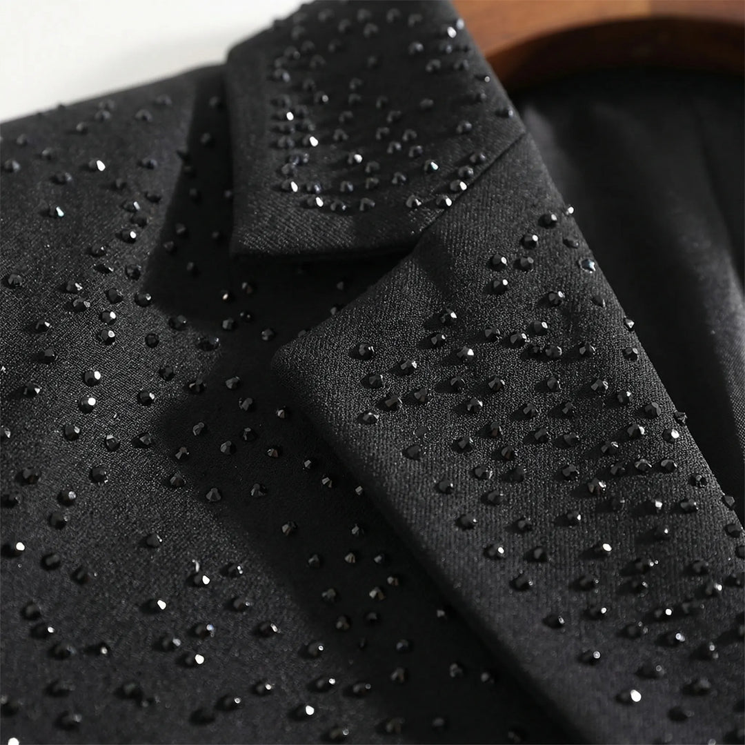 Oversized damblazer med glittrande detalj - Dianne