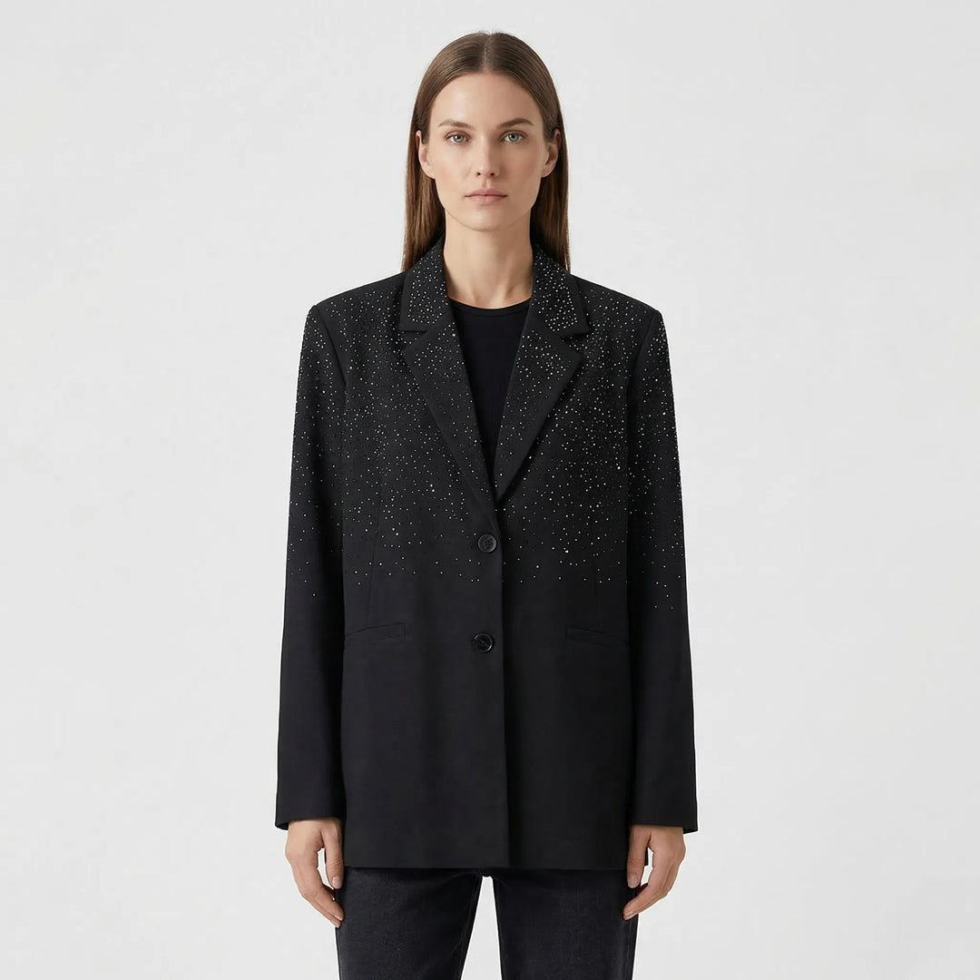 Oversized damblazer med glittrande detalj - Dianne