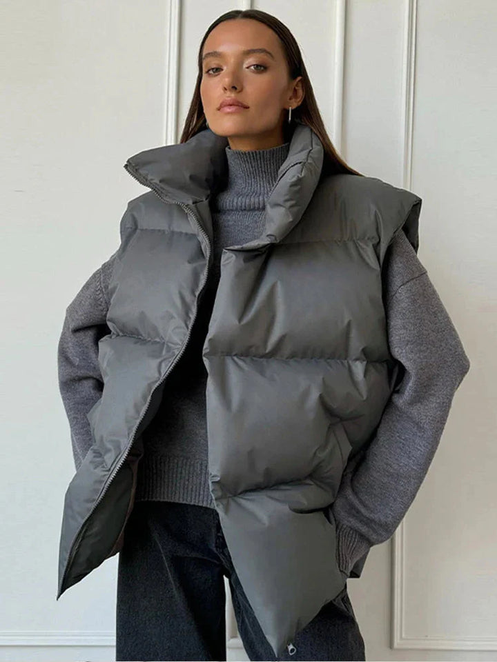 Puffer Coat | Varm | Huva | Dunjacka | Vinterjacka för kvinnor