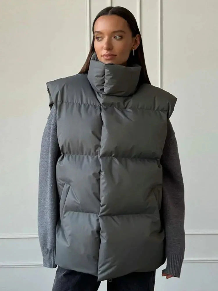 Puffer Coat | Varm | Huva | Dunjacka | Vinterjacka för kvinnor