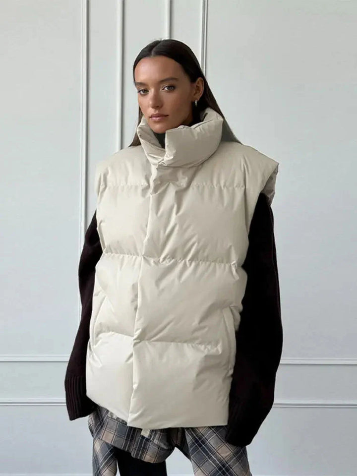 Puffer Coat | Varm | Huva | Dunjacka | Vinterjacka för kvinnor