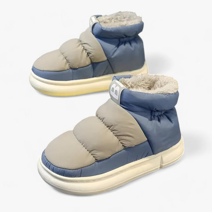 Pufferskor - Slip-On - Fleecefodrade - Snöstövlar - Vinterskor