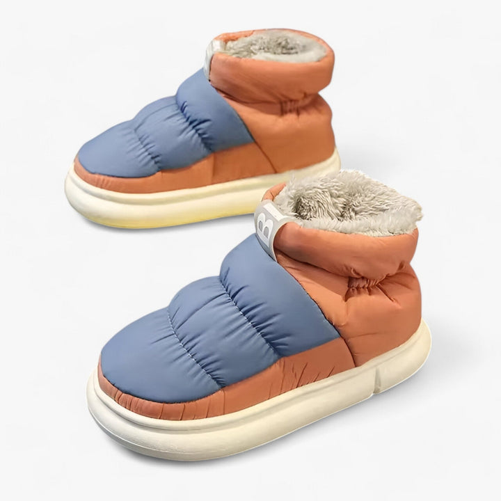 Pufferskor - Slip-On - Fleecefodrade - Snöstövlar - Vinterskor