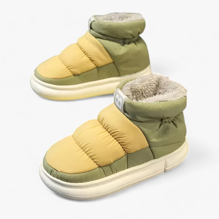 Pufferskor - Slip-On - Fleecefodrade - Snöstövlar - Vinterskor