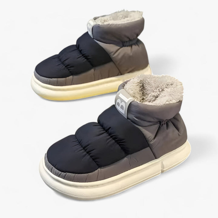 Pufferskor - Slip-On - Fleecefodrade - Snöstövlar - Vinterskor