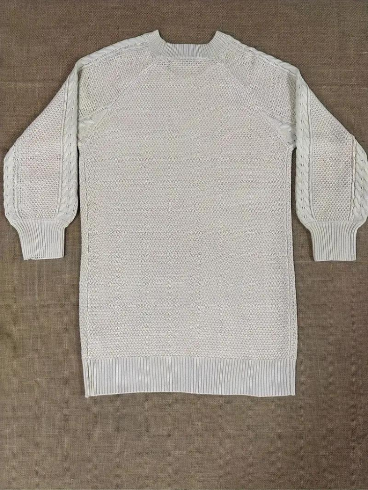 Ramona stickad klänning | Oversized sweaterklänning för höst och vinter