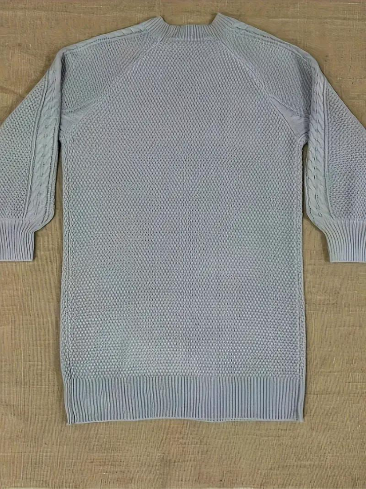 Ramona stickad klänning | Oversized sweaterklänning för höst och vinter