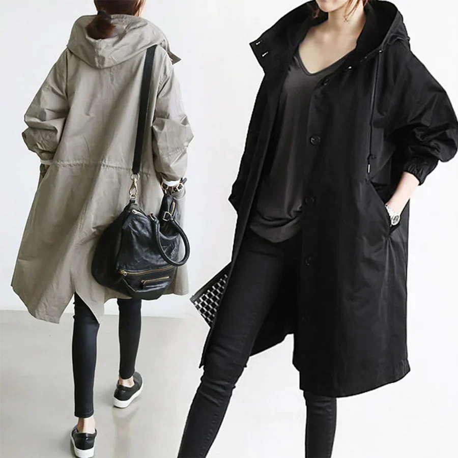 Regnrock | Huva | Oversized | Parkajacka | Regnjacka Dam