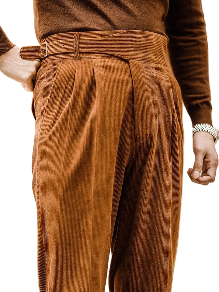 Herrbyxor Retro Stil För Män - Komfort och Stil