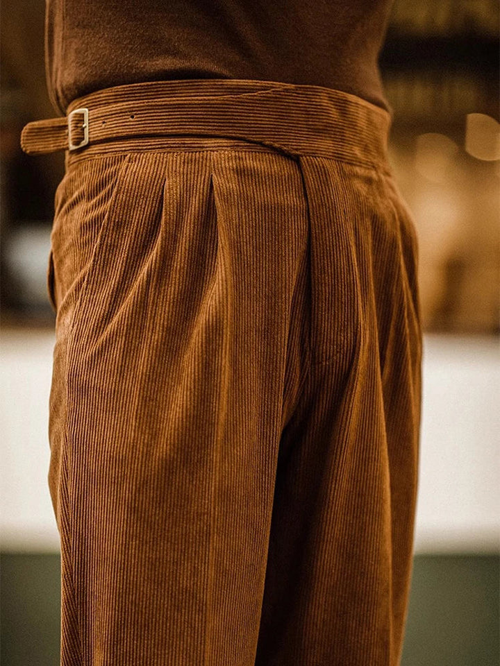 Herrbyxor Retro Stil För Män - Komfort och Stil