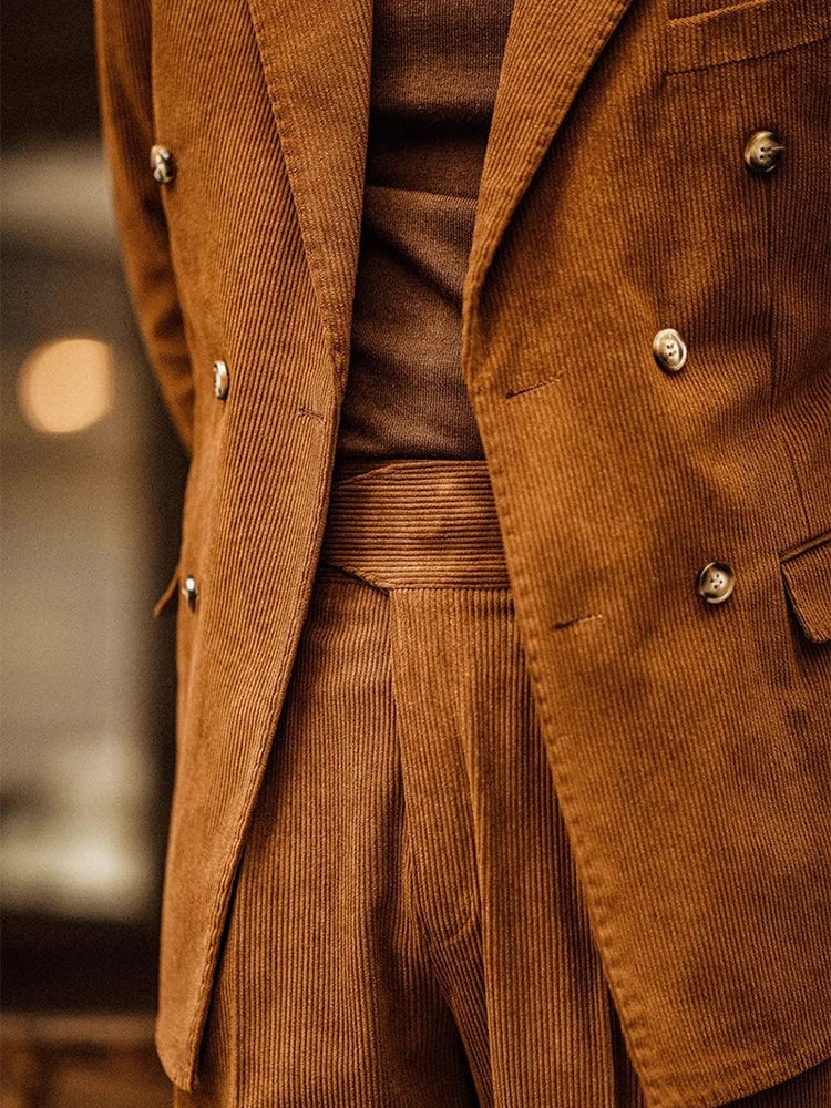 Herrbyxor Retro Stil För Män - Komfort och Stil