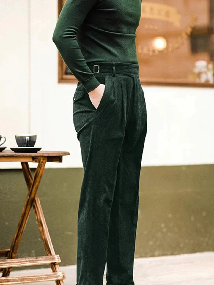 Herrbyxor Retro Stil För Män - Komfort och Stil