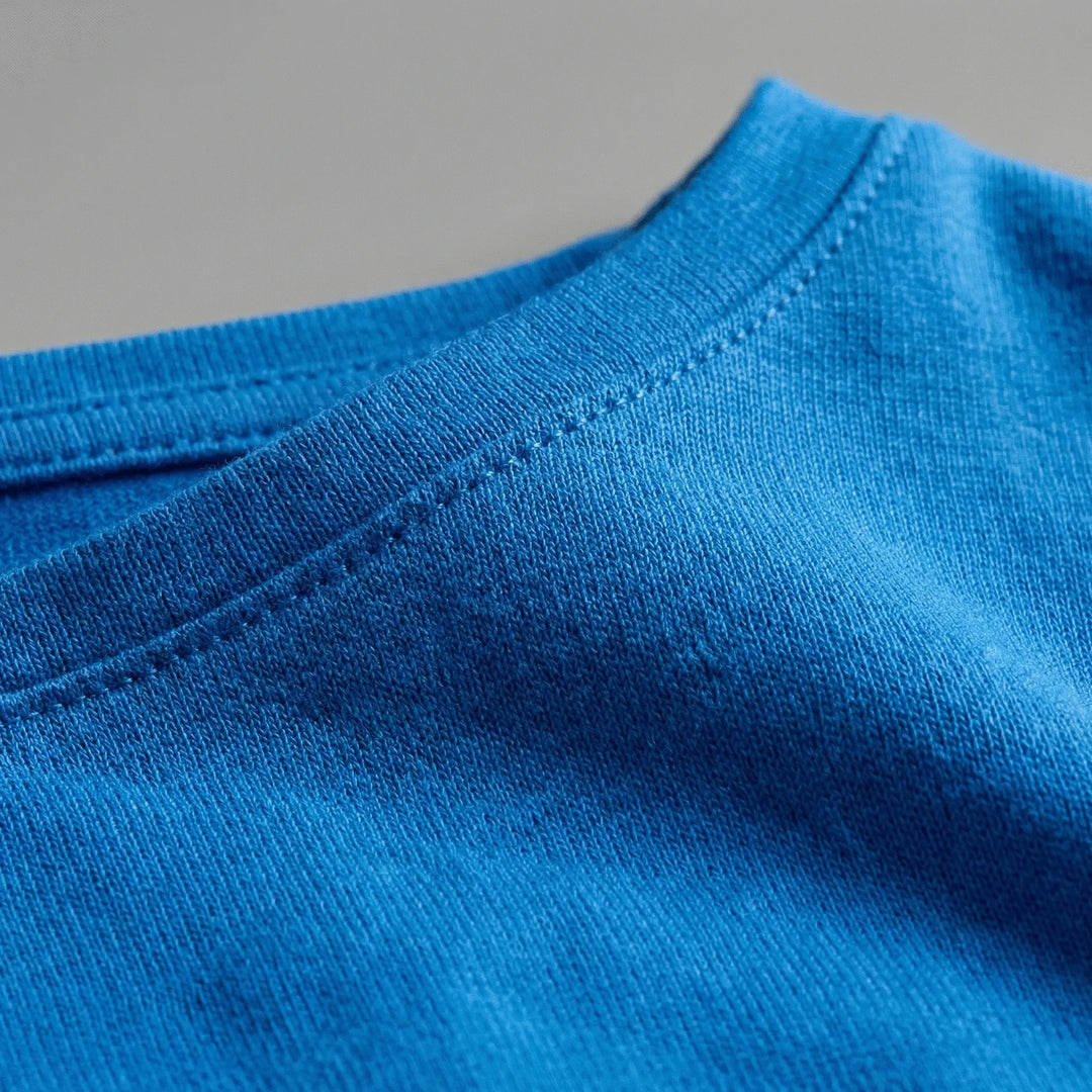 Rundhals-T-shirt med trekvartsärmar - Lucienne