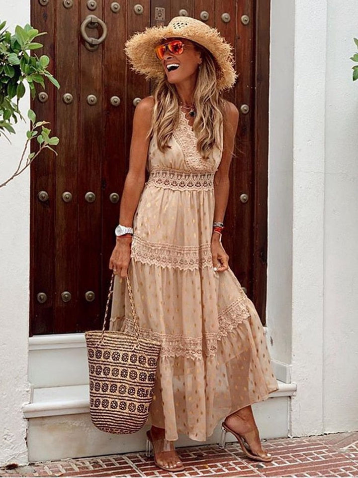 Boho Ibiza-klänning - Solana