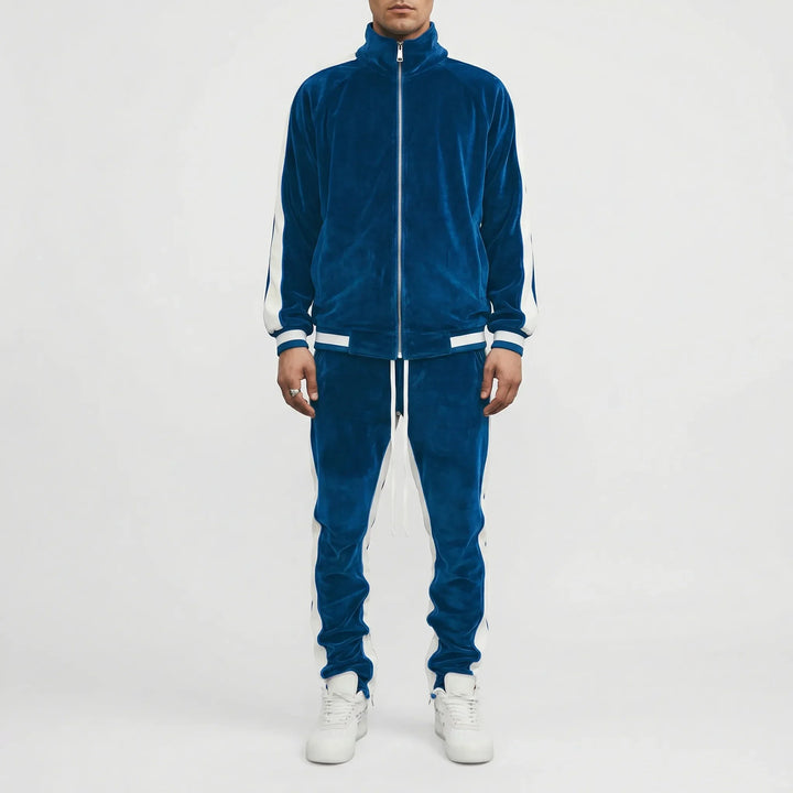 Sammetig joggingdress i retrostil - Brendan