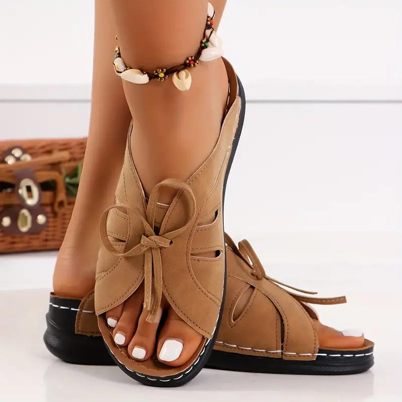 Sandaler - Slip On - Wedge - Ortopediska Skor - Skor För Sommaren