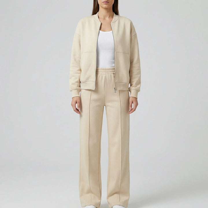 Set med regular-fit-byxor med raka ben - Cheyenne
