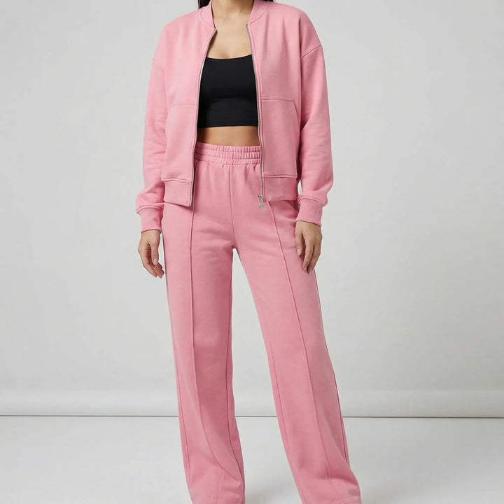 Set med regular-fit-byxor med raka ben - Cheyenne