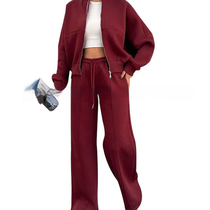 Set med regular-fit-byxor med raka ben - Cheyenne