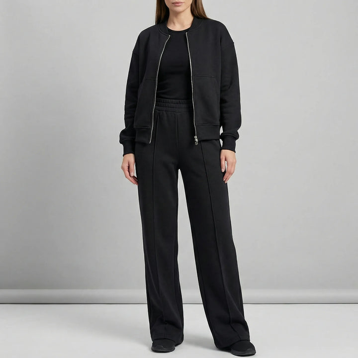 Set med regular-fit-byxor med raka ben - Cheyenne