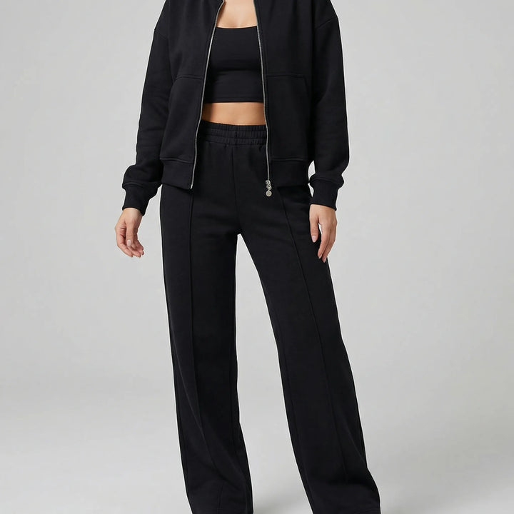 Set med regular-fit-byxor med raka ben - Cheyenne