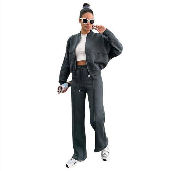 Set med regular-fit-byxor med raka ben - Cheyenne