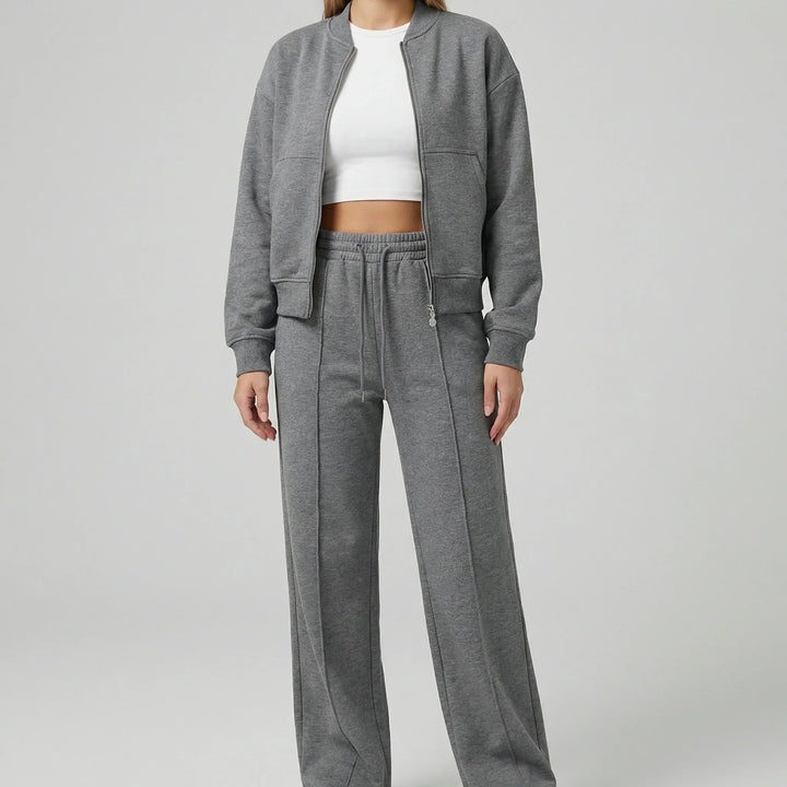 Set med regular-fit-byxor med raka ben - Cheyenne