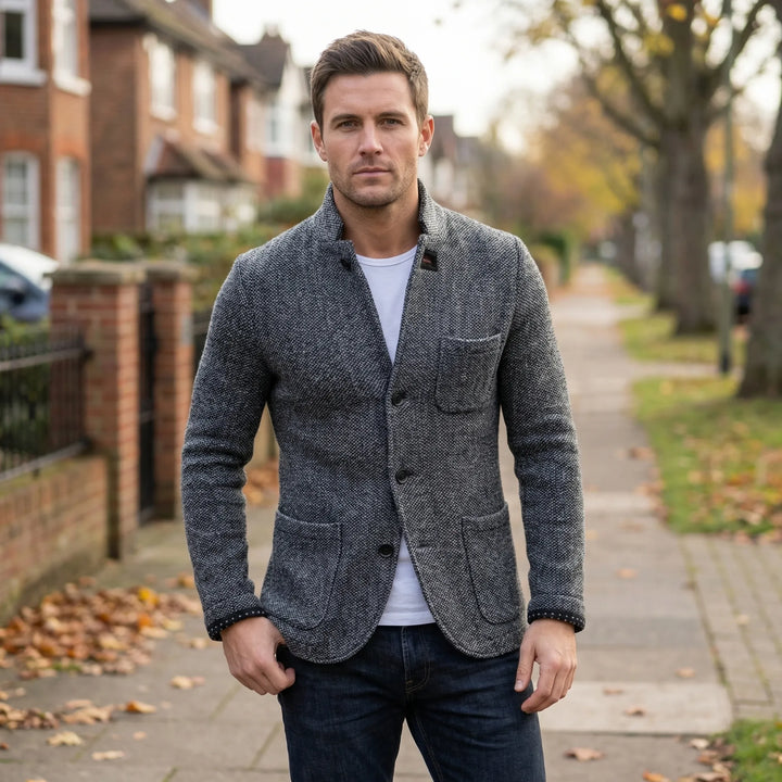 Kort figursydd herrblazer - John