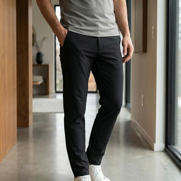 Slim-fit-byxa med raka ben - Lennart