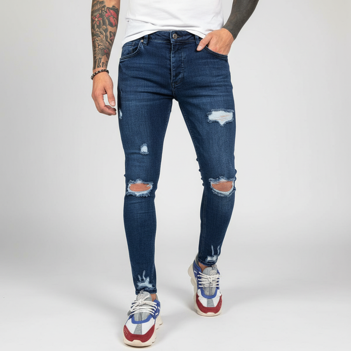 Slim fit herrjeans - Theo