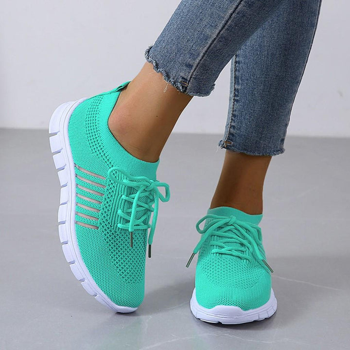 Slip-On Sneakers - Andningsaktiva - Ortopediska - Mesh Sneakers - Träningsskor för kvinnor