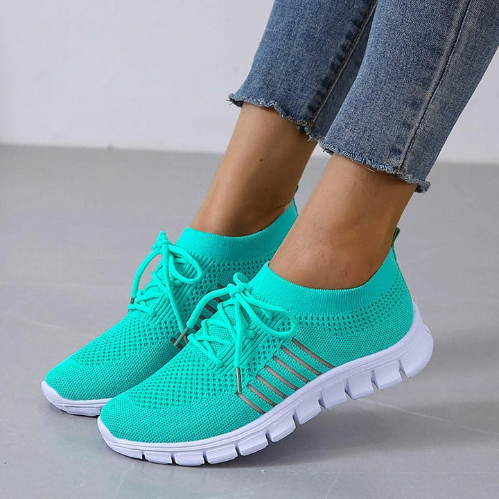 Slip-On Sneakers - Andningsaktiva - Ortopediska - Mesh Sneakers - Träningsskor för kvinnor