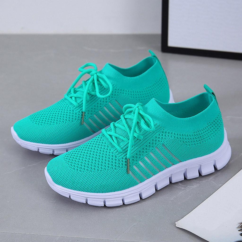 Slip-On Sneakers - Andningsaktiva - Ortopediska - Mesh Sneakers - Träningsskor för kvinnor