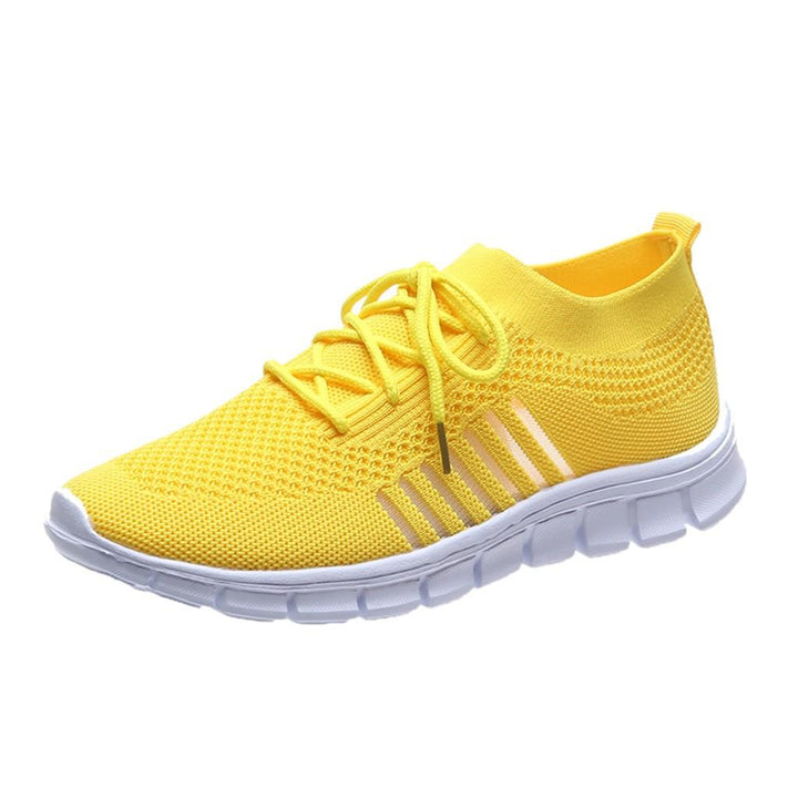 Slip-On Sneakers - Andningsaktiva - Ortopediska - Mesh Sneakers - Träningsskor för kvinnor