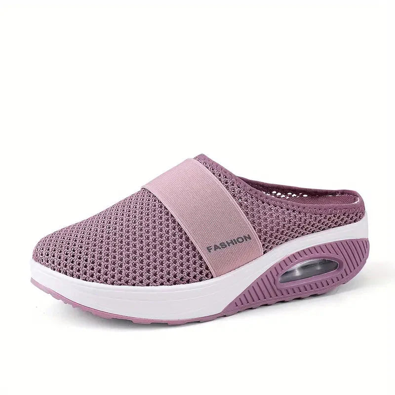 Slip-On Sneakers, Ortopediska, Luftkuddar, Promenadskor, Skor för Sommaren