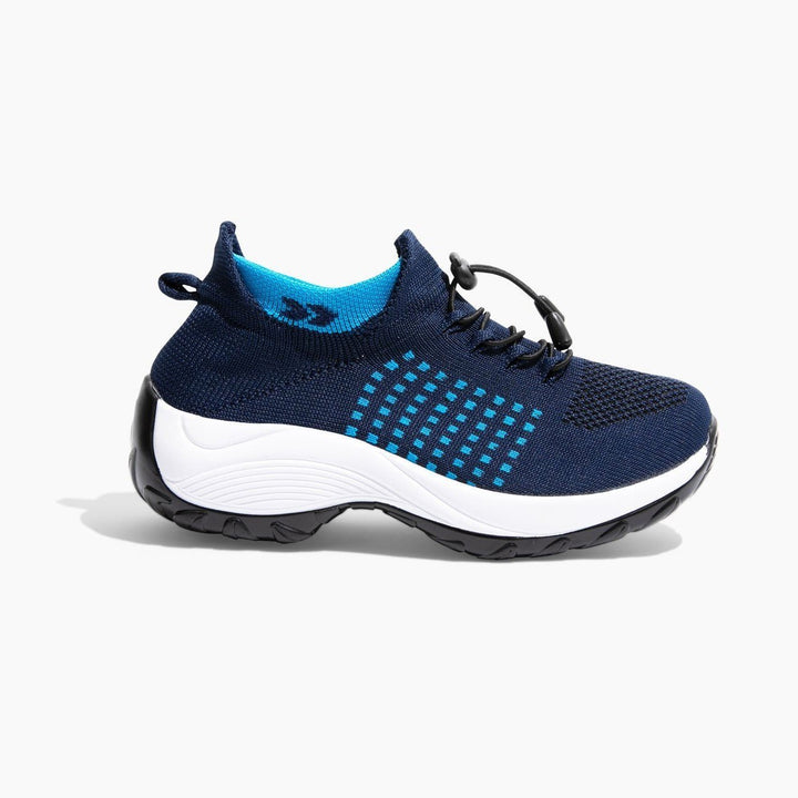 Slip-On Sneakers - Ortopediska - Luftkuddar - Sneakers med tjock sula - Damskor