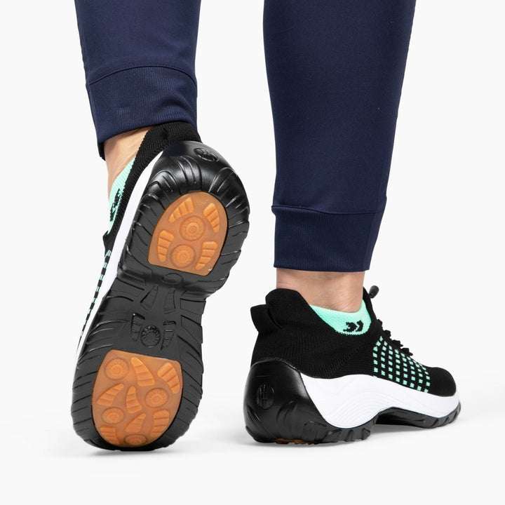 Slip-On Sneakers - Ortopediska - Luftkuddar - Sneakers med tjock sula - Damskor