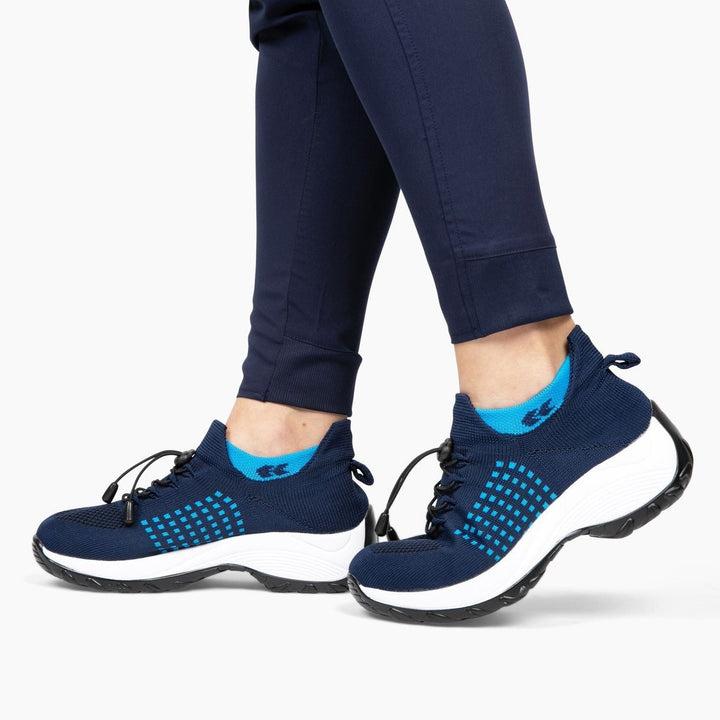 Slip-On Sneakers - Ortopediska - Luftkuddar - Sneakers med tjock sula - Damskor