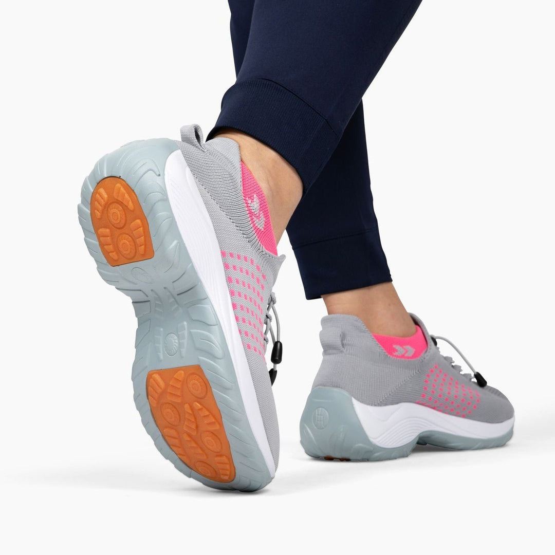 Slip-On Sneakers - Ortopediska - Luftkuddar - Sneakers med tjock sula - Damskor