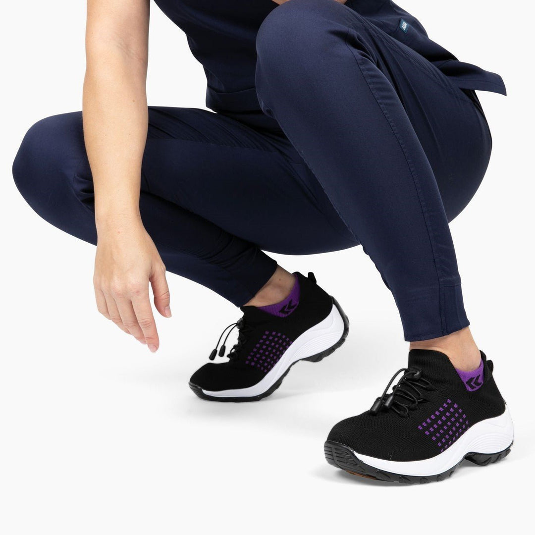Slip-On Sneakers - Ortopediska - Luftkuddar - Sneakers med tjock sula - Damskor