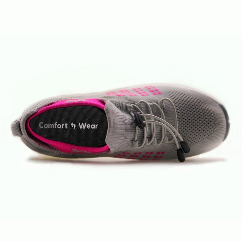 Slip-On Sneakers - Ortopediska - Luftkuddar - Sneakers med tjock sula - Damskor