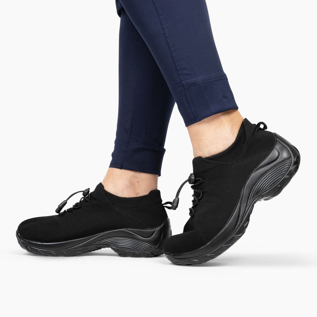 Slip-On Sneakers - Ortopediska - Luftkuddar - Sneakers med tjock sula - Damskor