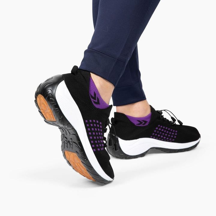 Slip-On Sneakers - Ortopediska - Luftkuddar - Sneakers med tjock sula - Damskor