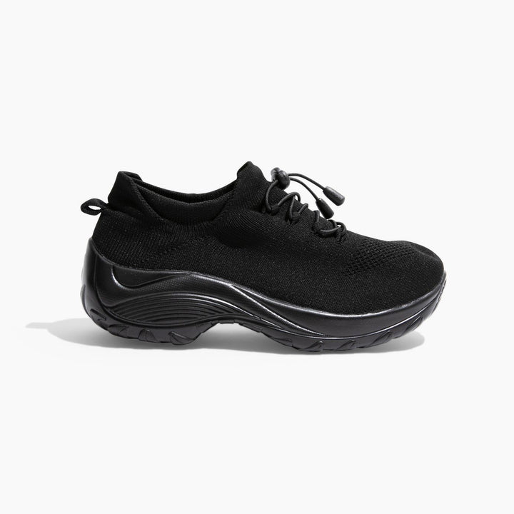 Slip-On Sneakers - Ortopediska - Luftkuddar - Sneakers med tjock sula - Damskor