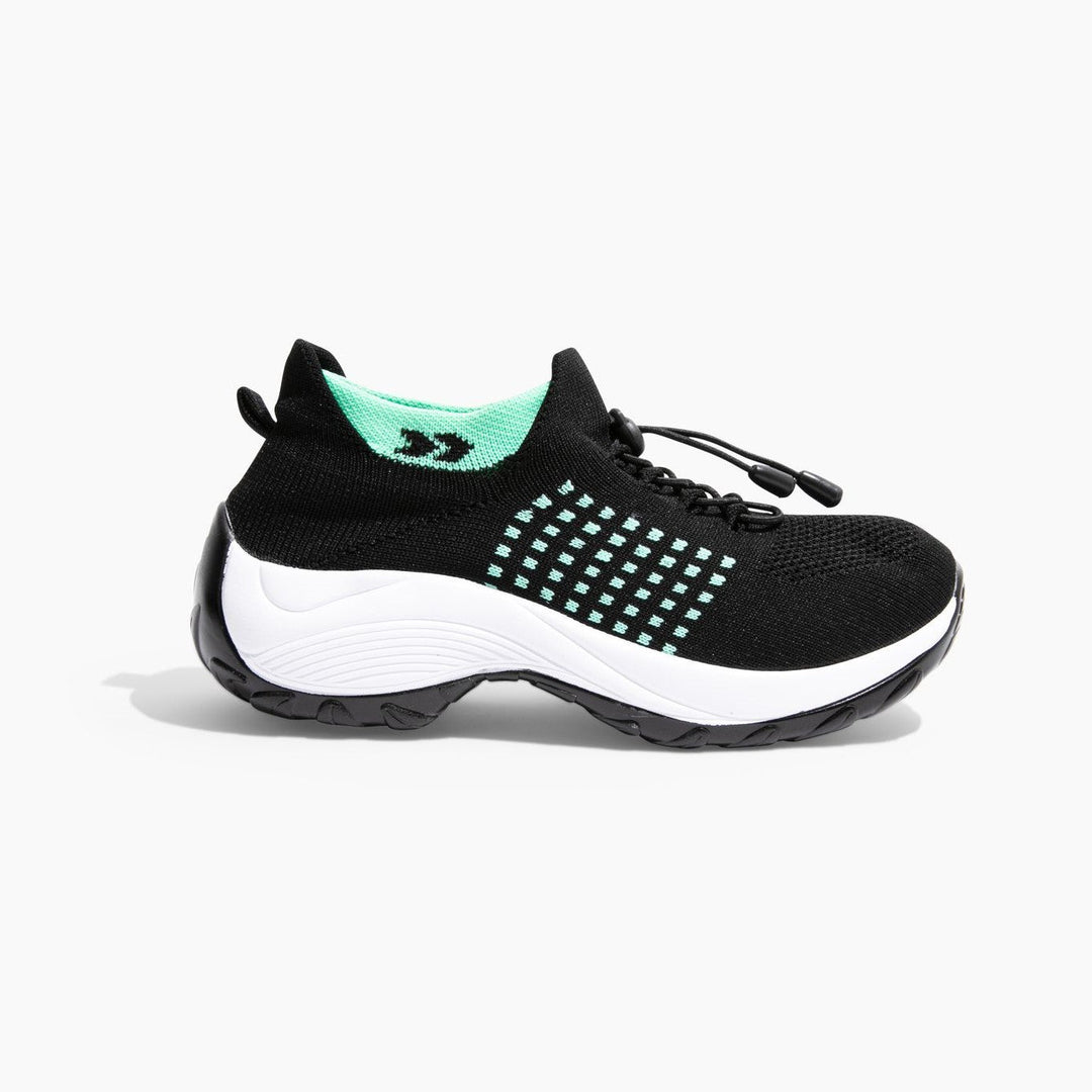 Slip-On Sneakers - Ortopediska - Luftkuddar - Sneakers med tjock sula - Damskor
