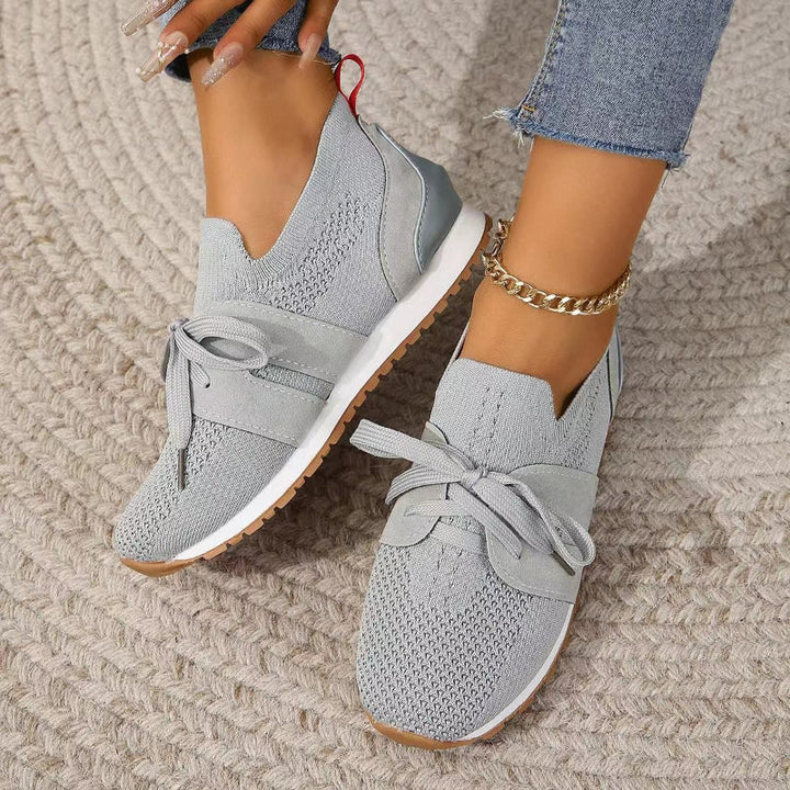 Slip-On Sneakers - Ortopediska promenadskor i mesh för damer